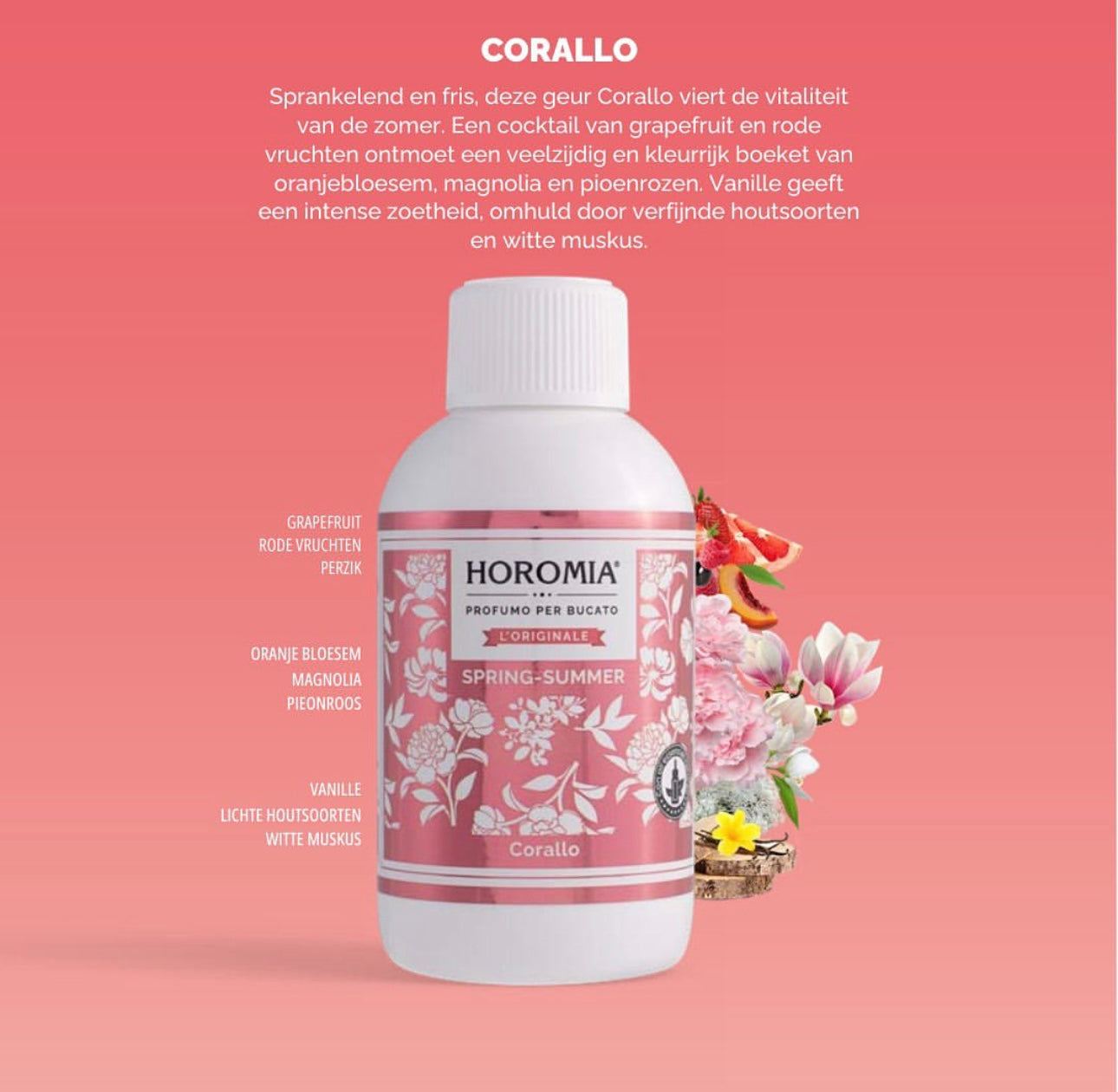 Horomia wasparfum spring-summer Corallo