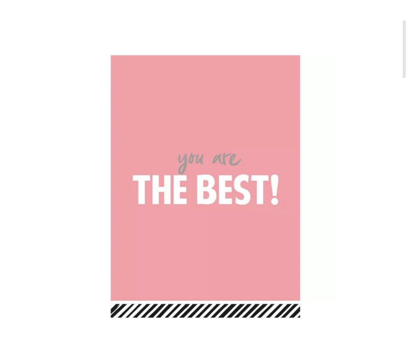 Ansichtkaart-Youarethebest-Neon