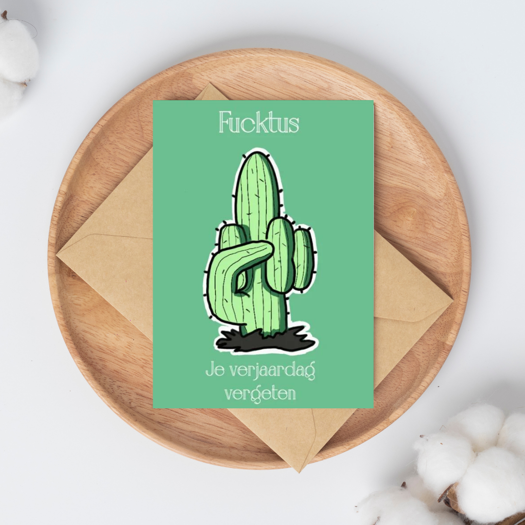 Ansichtkaart - Cactus
