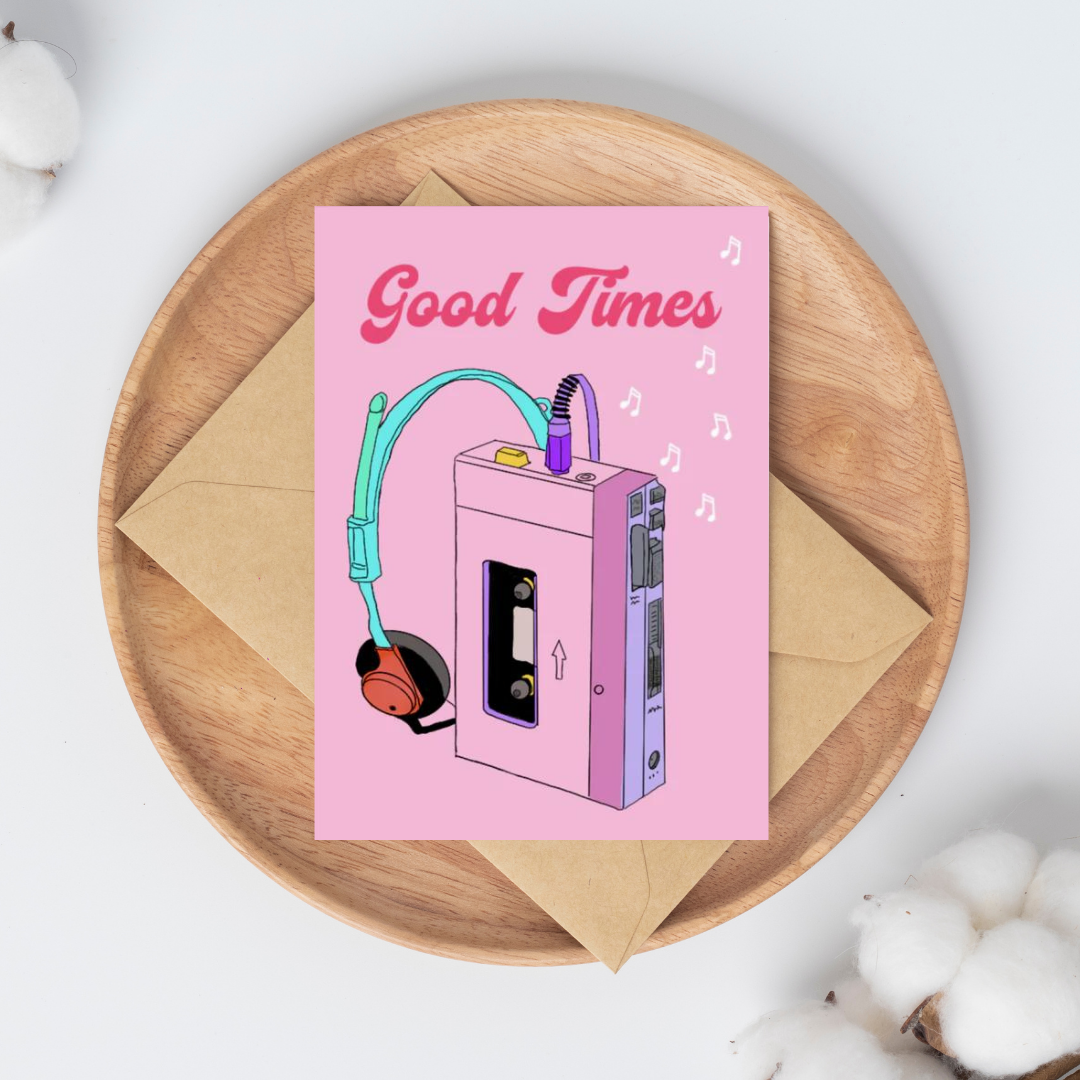 Ansichtkaart - Good times