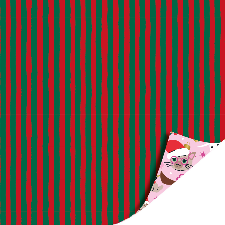 Kerst Inpakpapier 30 cm x 3 meter – Christmas Pets