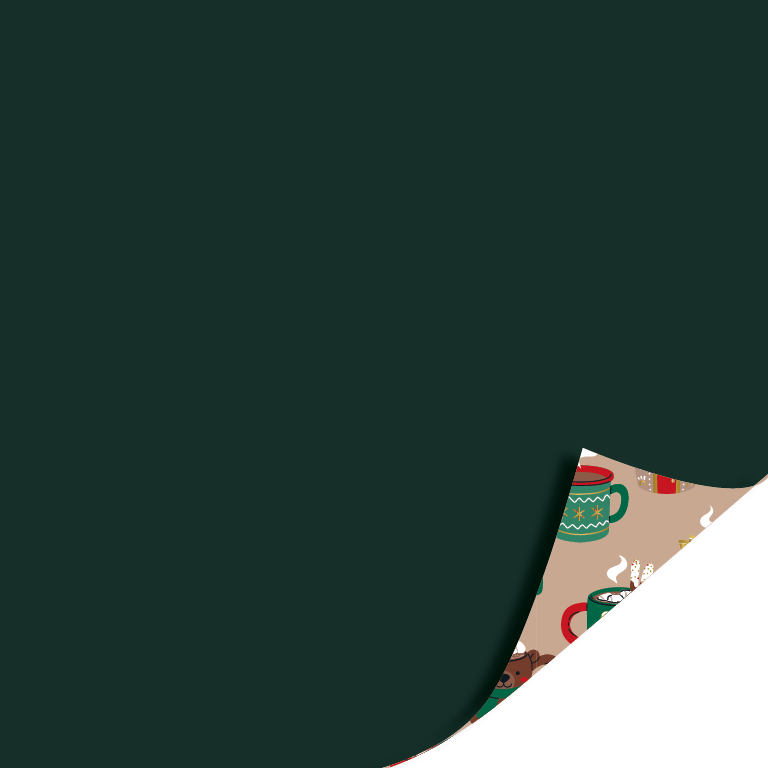 Kerst Inpakpapier 30 cm x 3 meter – Xmas Mugs