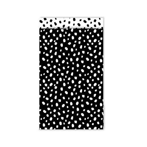 Cadeauzakjes M - 101 dots - Zwart