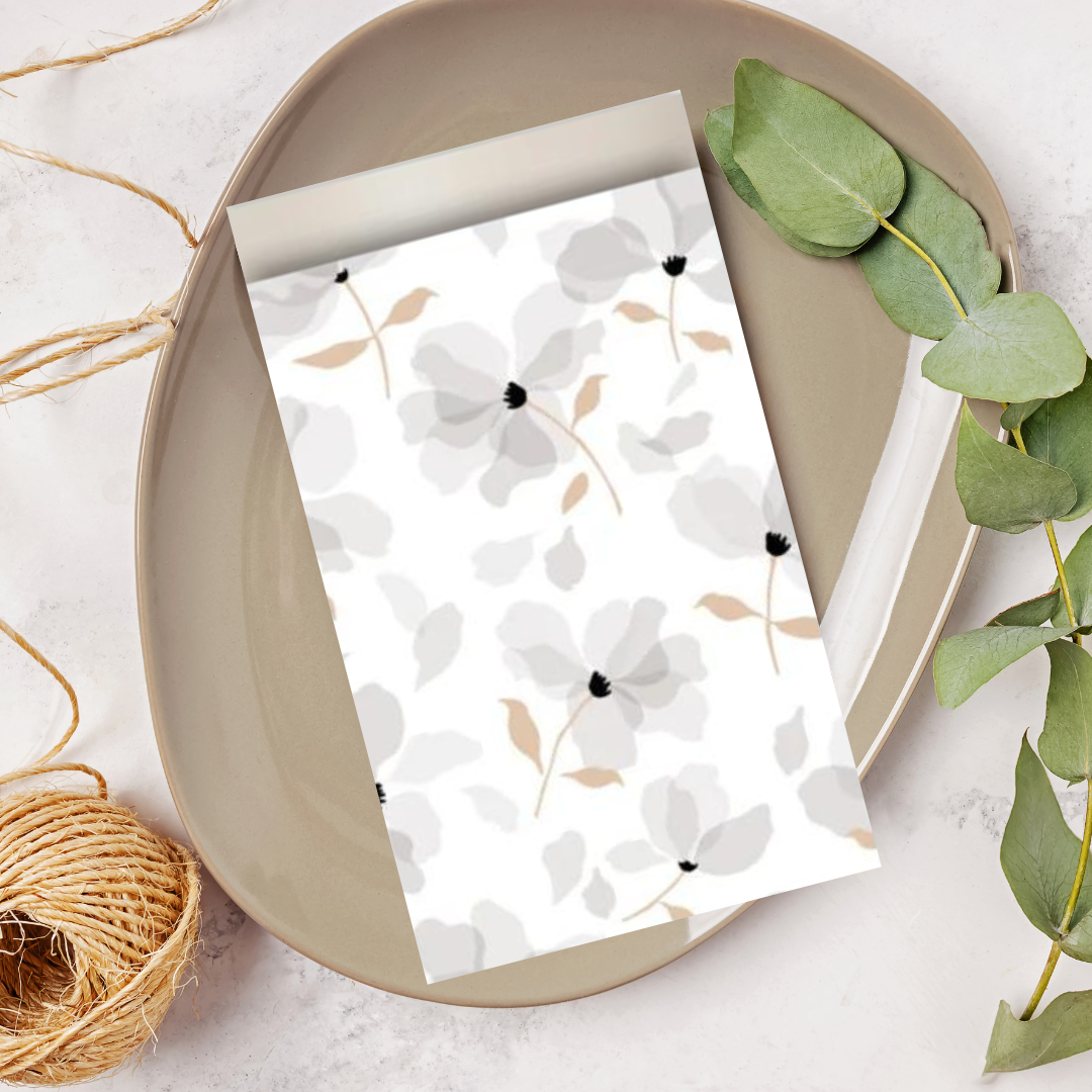 Cadeauzakjes M - Layered Petals - Natural