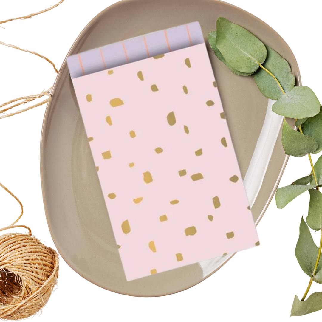 Cadeauzakjes M - Minimal Dots - Warm