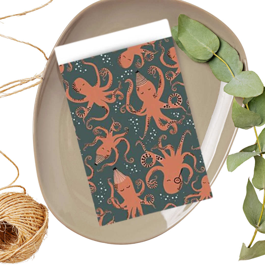 Cadeauzakjes M - Octopus