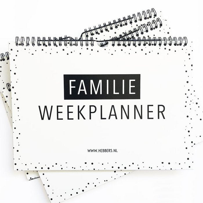 Familie weekplanner