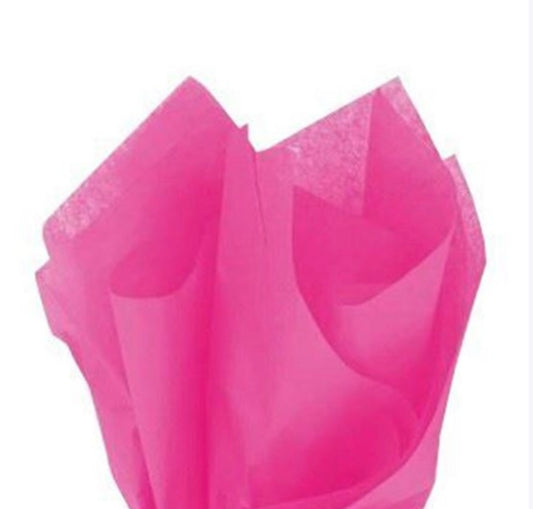 Vloeipapier - fel roze - 50x70 cm