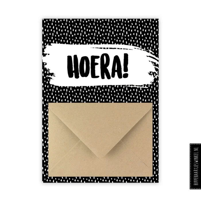 Geldkaart - Hoera
