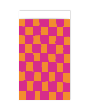 Handdraw grid Pink/Orange
12 x 19 cm