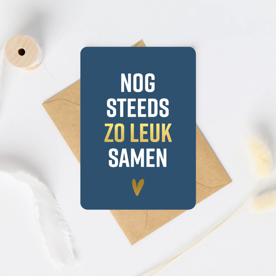 kaarten - Nog steeds zo leuk samen