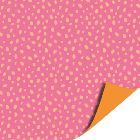 101 Dots Pink/Orange AZ Orange
