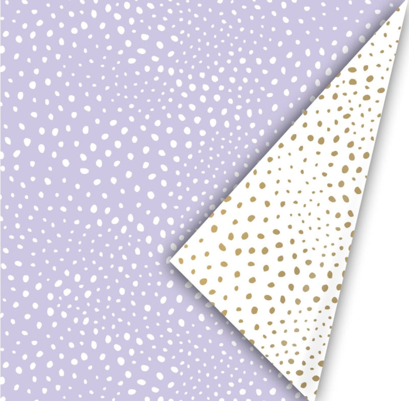 Inpakpapier - Flocks warm Het cadeaupapier is 30 cm x 3 meter. 