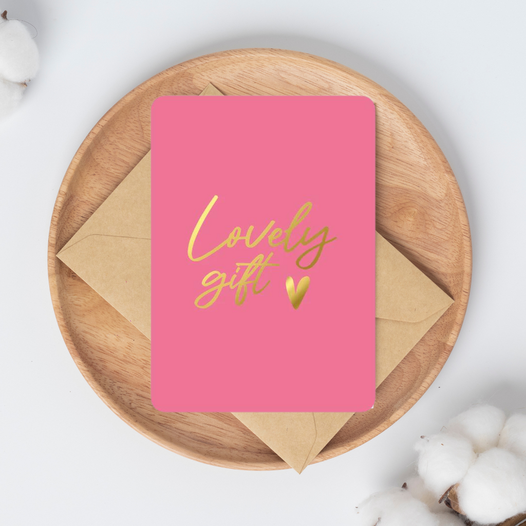 Kaart - Lovely gift