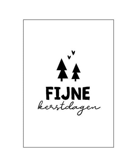 Kaart - Fijne Kerstdagen