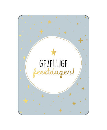 Kaart - Gezellige Feestdagen