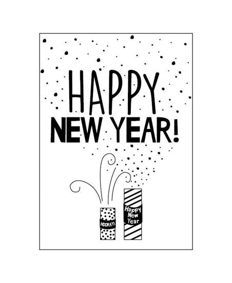 Kaart - Happy new year