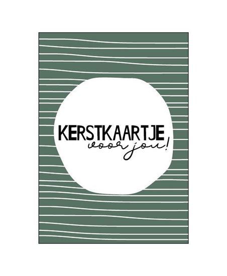 Kaart - Kerstkaartje voor jou
