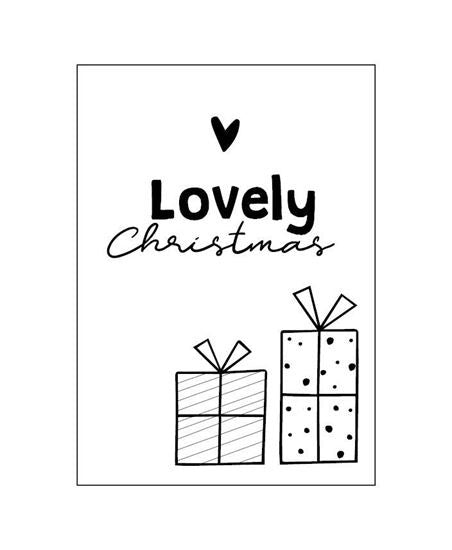 Kaart - Lovely Christmas