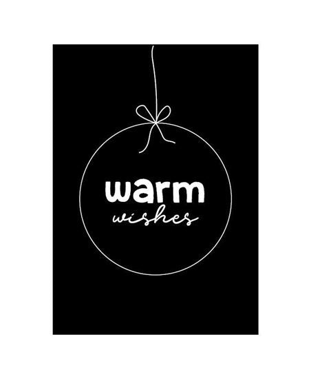 Kaart - Warm Wishes