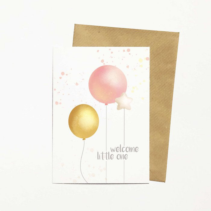 Kaart_Welkomlittleone_ballonnen