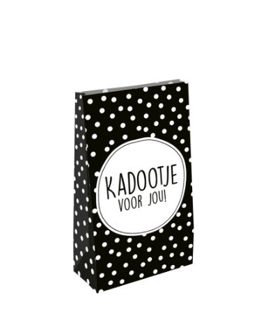 Blokbodemzak - Kadootje voor jou - Medium