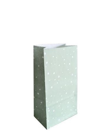 Blokbodemzak - Sweet Confetti mint - Small