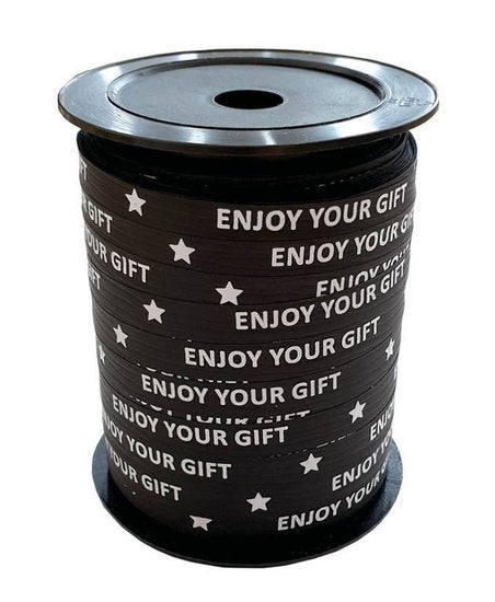 Krullint || Enjoy your gift || Zwart/wit