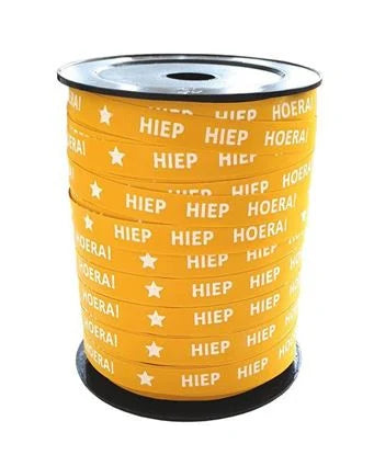 Krullint - Hiep hiep hoera - Geel