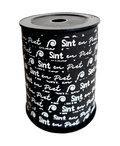 Krullint - Sint en piet - Zwart/wit