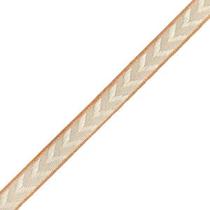 Lint met tekst - arrow - Beige