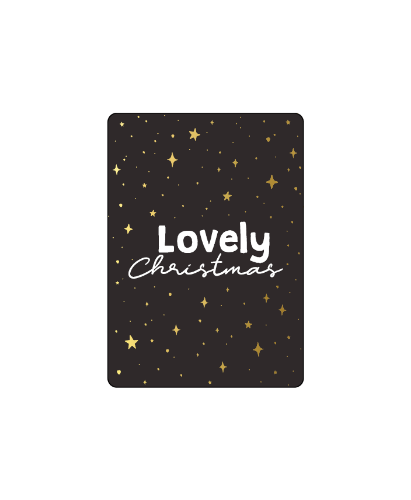 Kerst mini kaartjes - Lovely Christmas