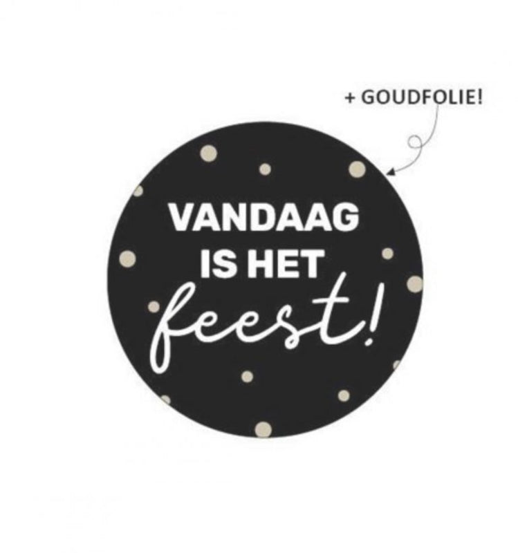 Sticker_Vandaagishetfeest