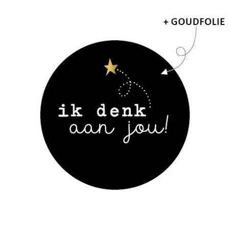 Stickers - Ik denk aan jou (5 stuks)