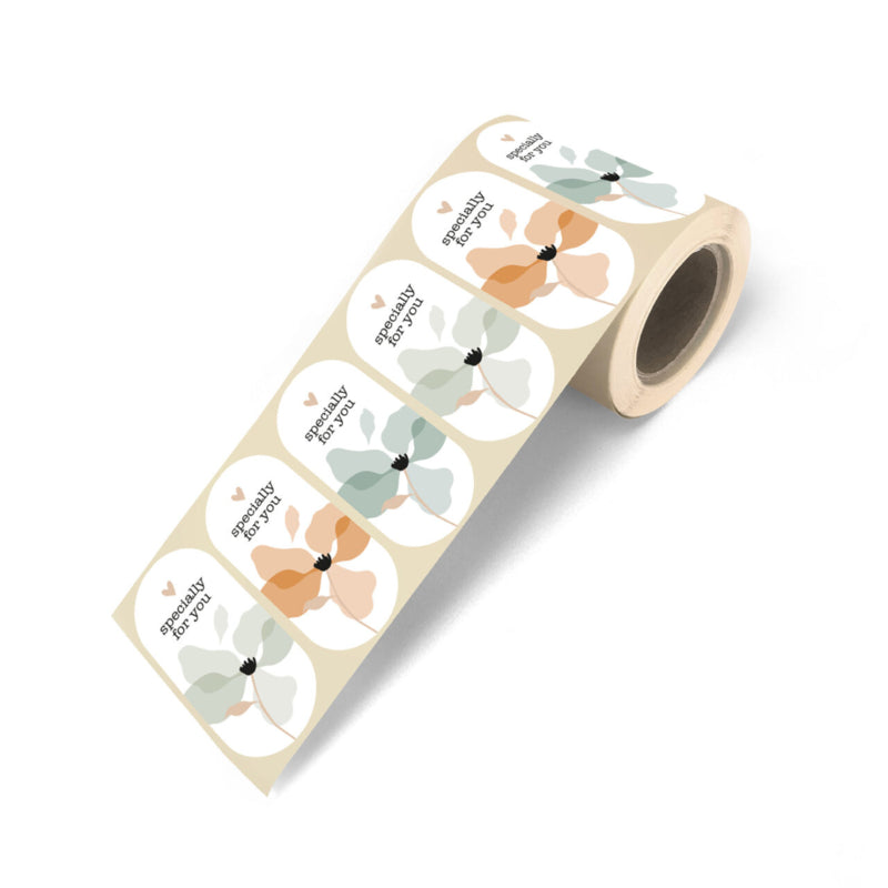 Stickers - Layered Petals - Cool (5 stuks)