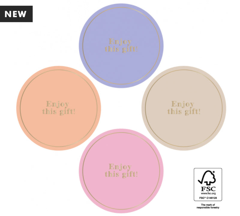 Stickers - Multi - Enjoy Gold - Sweet (5 stuks)