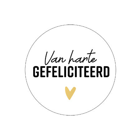 Stickers_Vanhartegefeliciteerd_wit_zwart_goud
