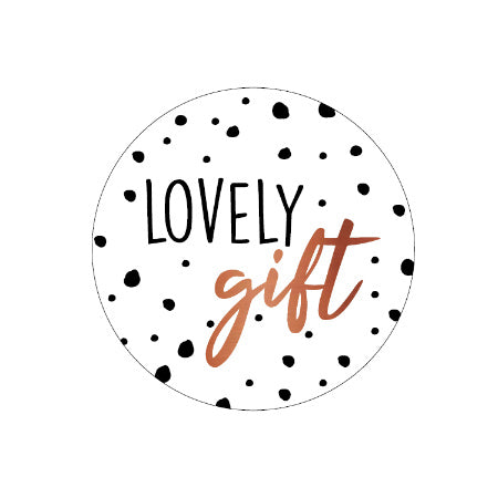 Stickers - Lovely gift (5 stuks)