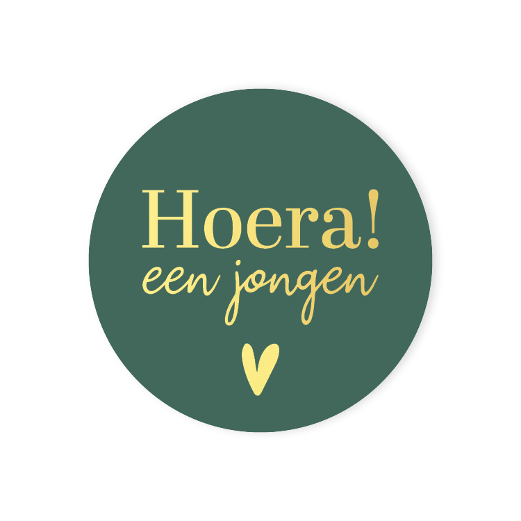 worden per 10 stuks verkocht. Tekst: Hoera een jongen. perfect voor kraamcadeaus en geboortekaartjes.